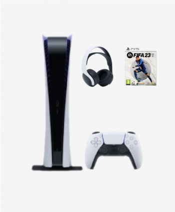Pack Deluxe  Ps 5 Standard Edition + Casque + FIFA 23  - 1